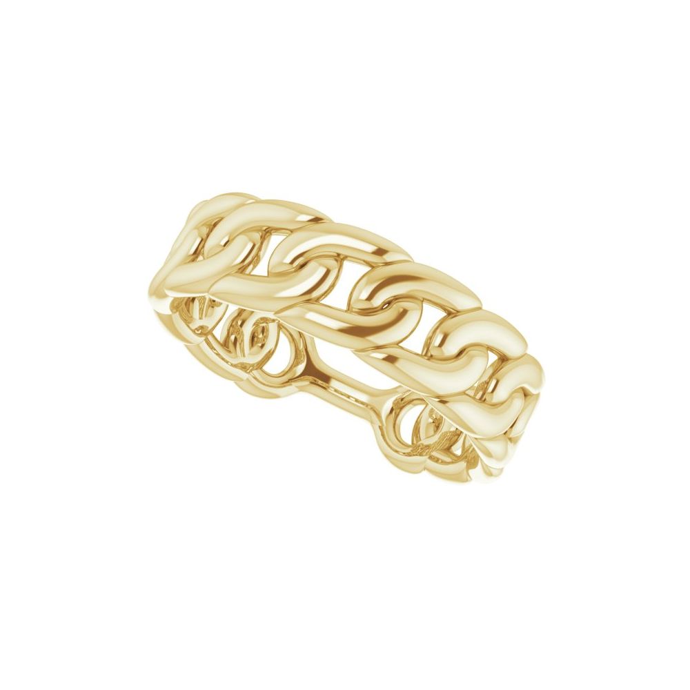 Gold Chain Ring