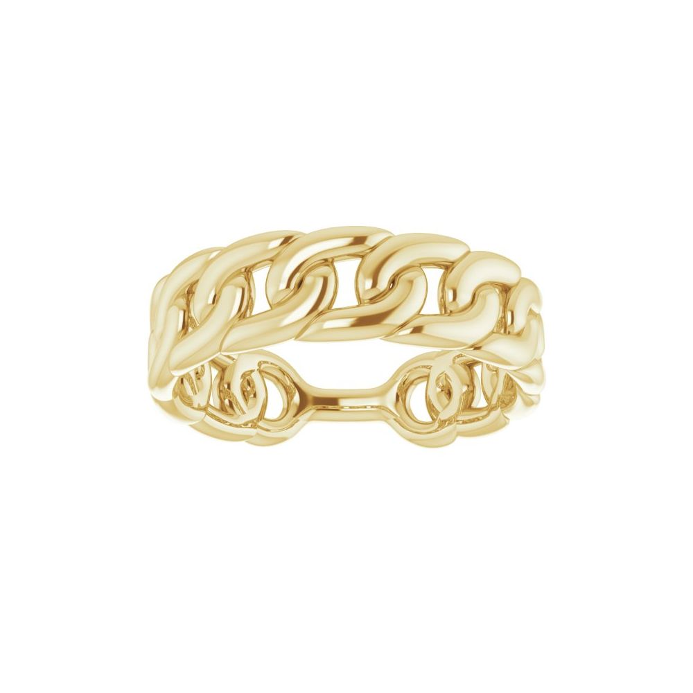Gold Chain Ring
