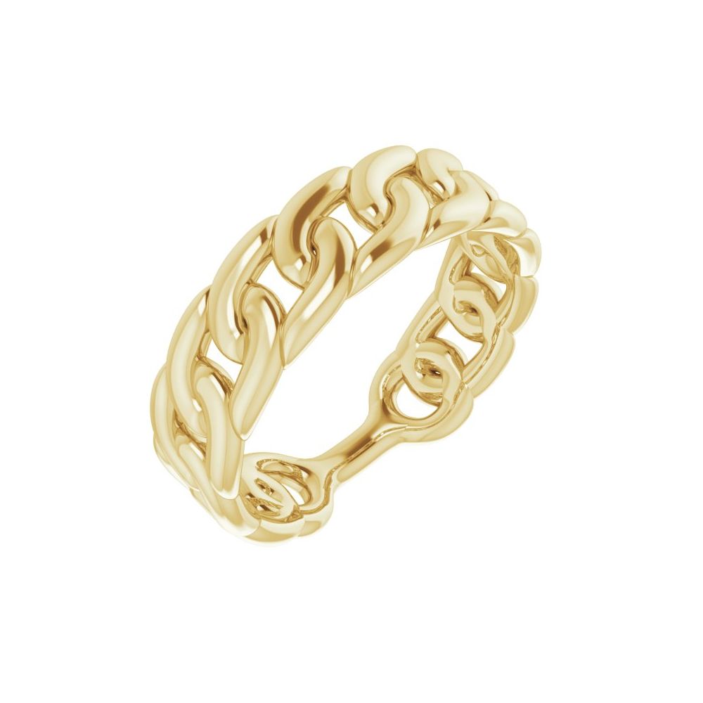 Gold Chain Ring