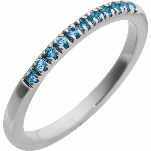 Birthstone Stackable Ring