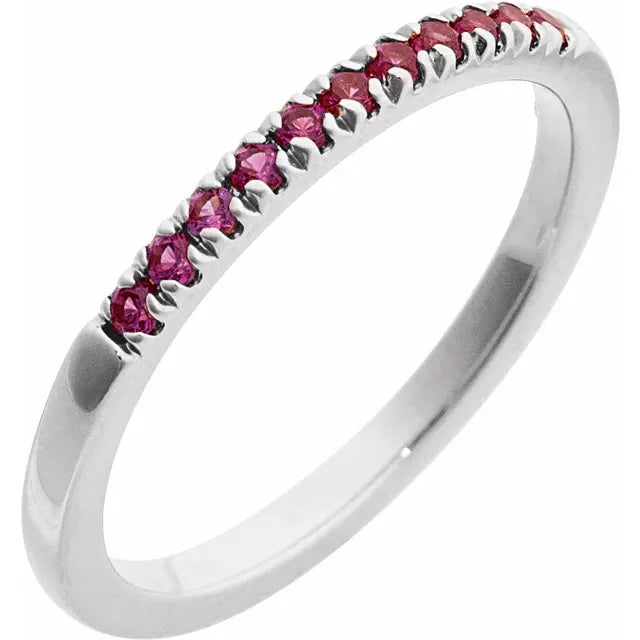 Birthstone Stackable Ring