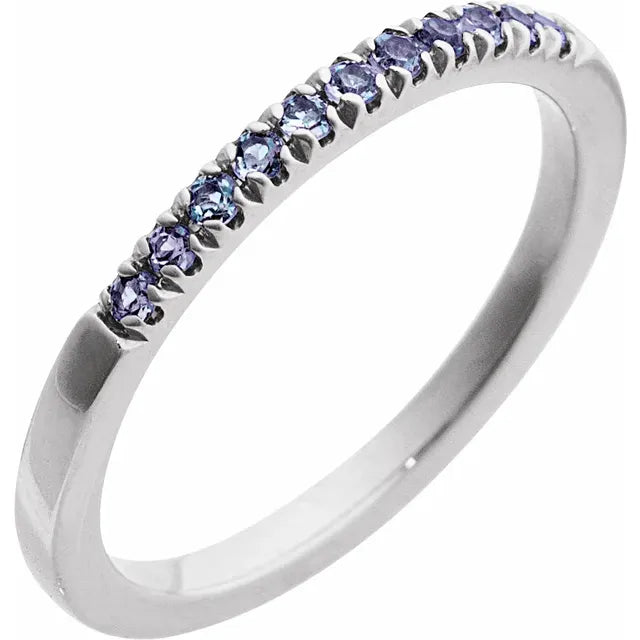 Birthstone Stackable Ring